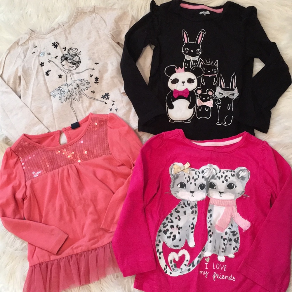 4 Long Sleeved Tees!